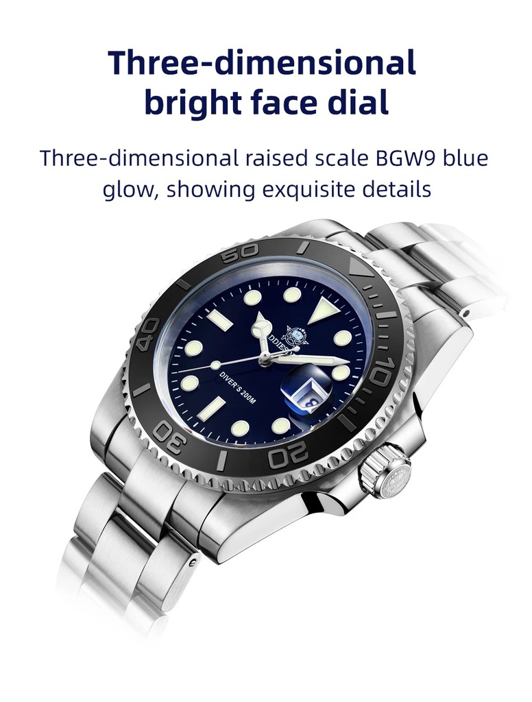 Montre Addiesdive Diver's 200M MY-H3-C