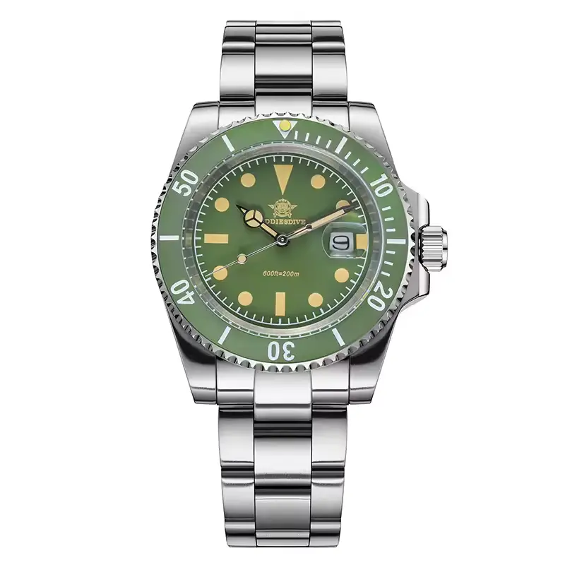 Addiesdive AD2054 Submariner 41 - Military green