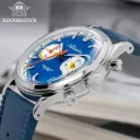 Addiesdive AD2529 Chronographe 38 - Blue